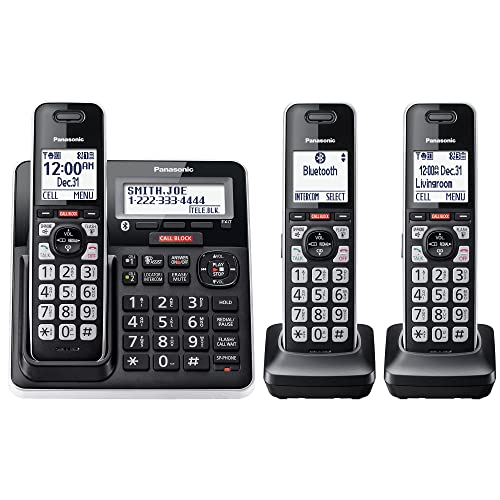 4 Handset Cordless Phone with Answering Machine C4346