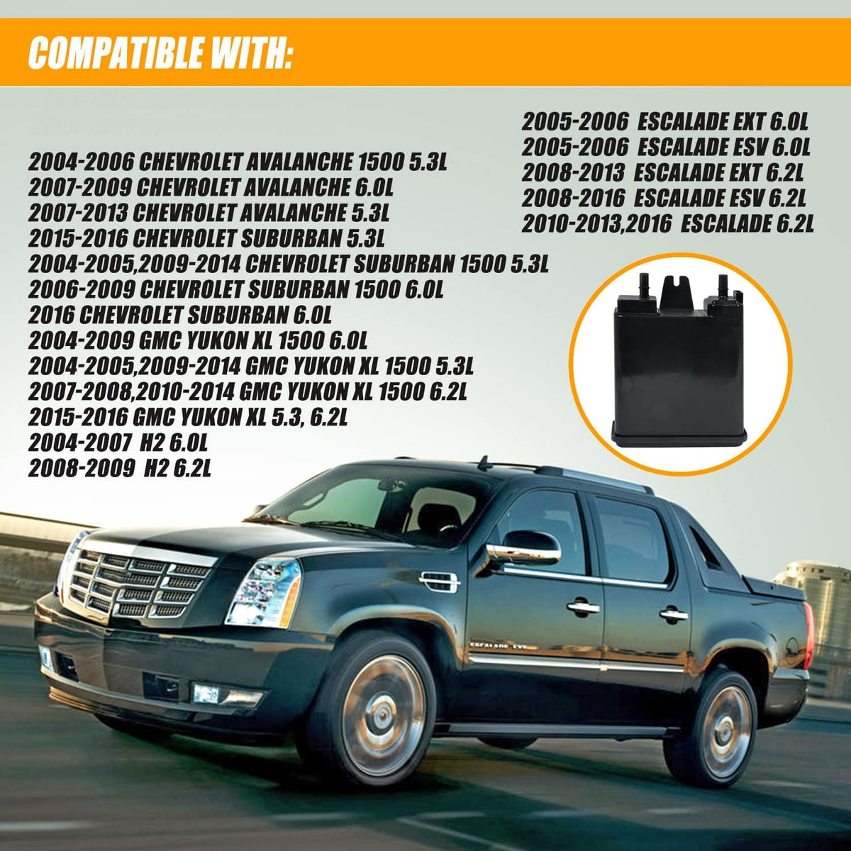 Vapor Canister Pack of 2 Y17204