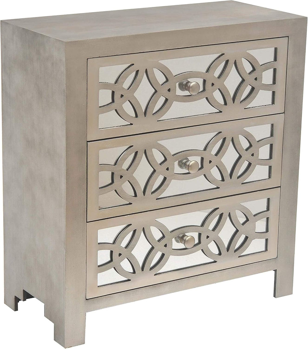 Grey 3 Drawer Chest K95950