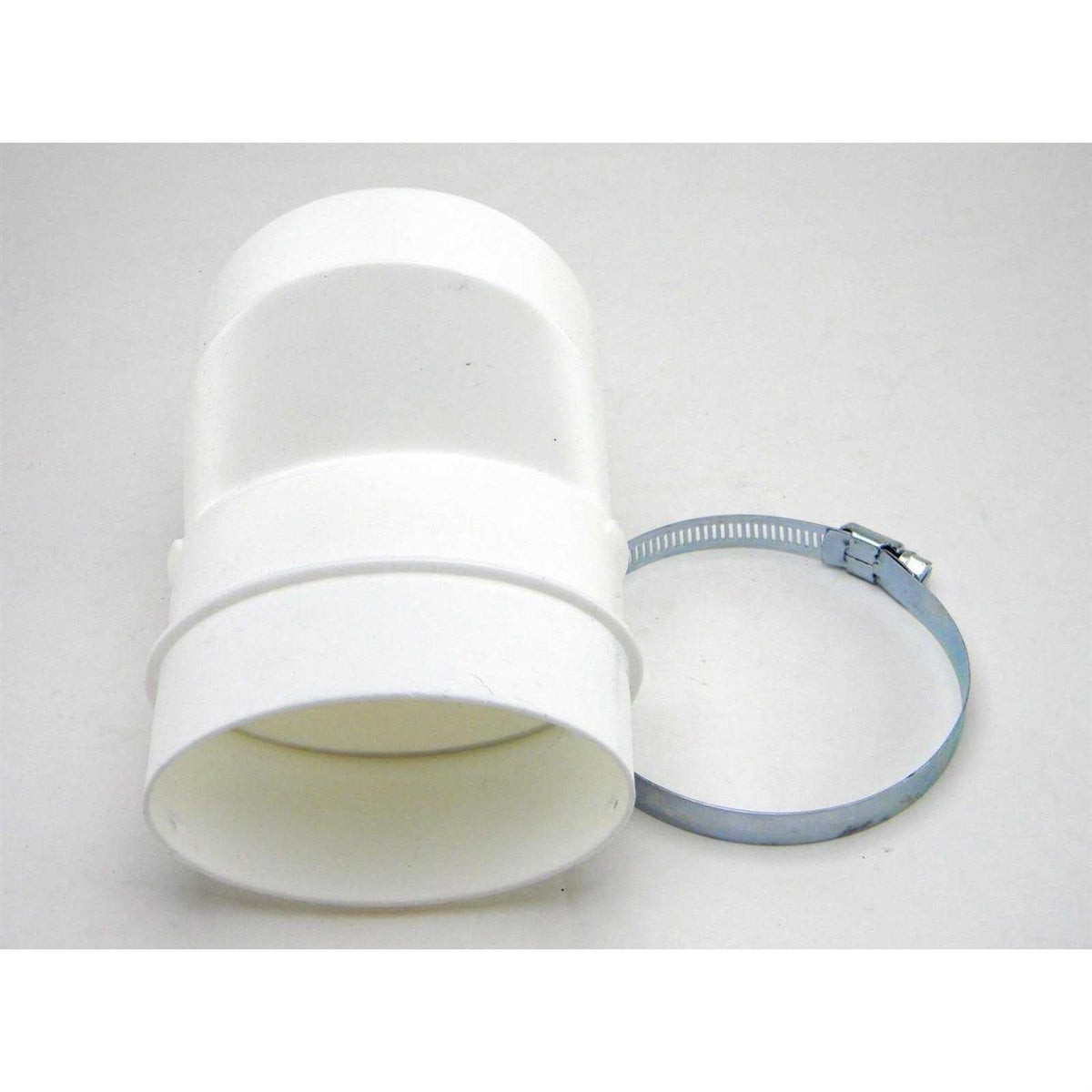 4 In. Round To Oval Dryer Duct Adapter O5480