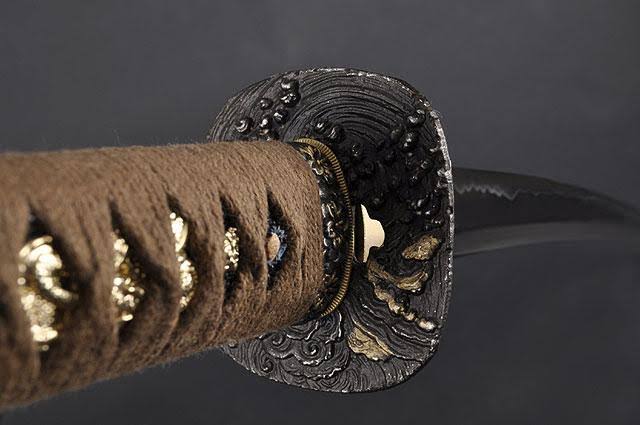 1045 Carbon Steel Full Tang Samurai Katana K3584
