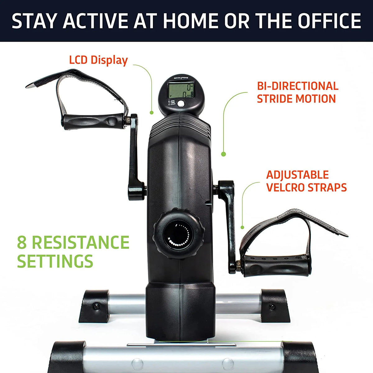 Mini Exercise Bike Arm and Leg Exerciser W53410