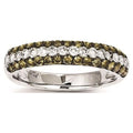 Black Rhodium Real Diamond Ring L281