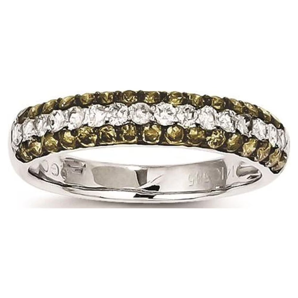 Black Rhodium Real Diamond Ring L281