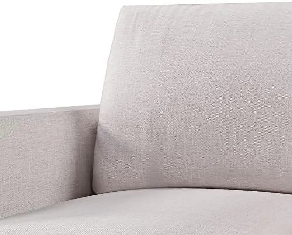 Blue Linen Tufted Recliner Single Sofa M5969