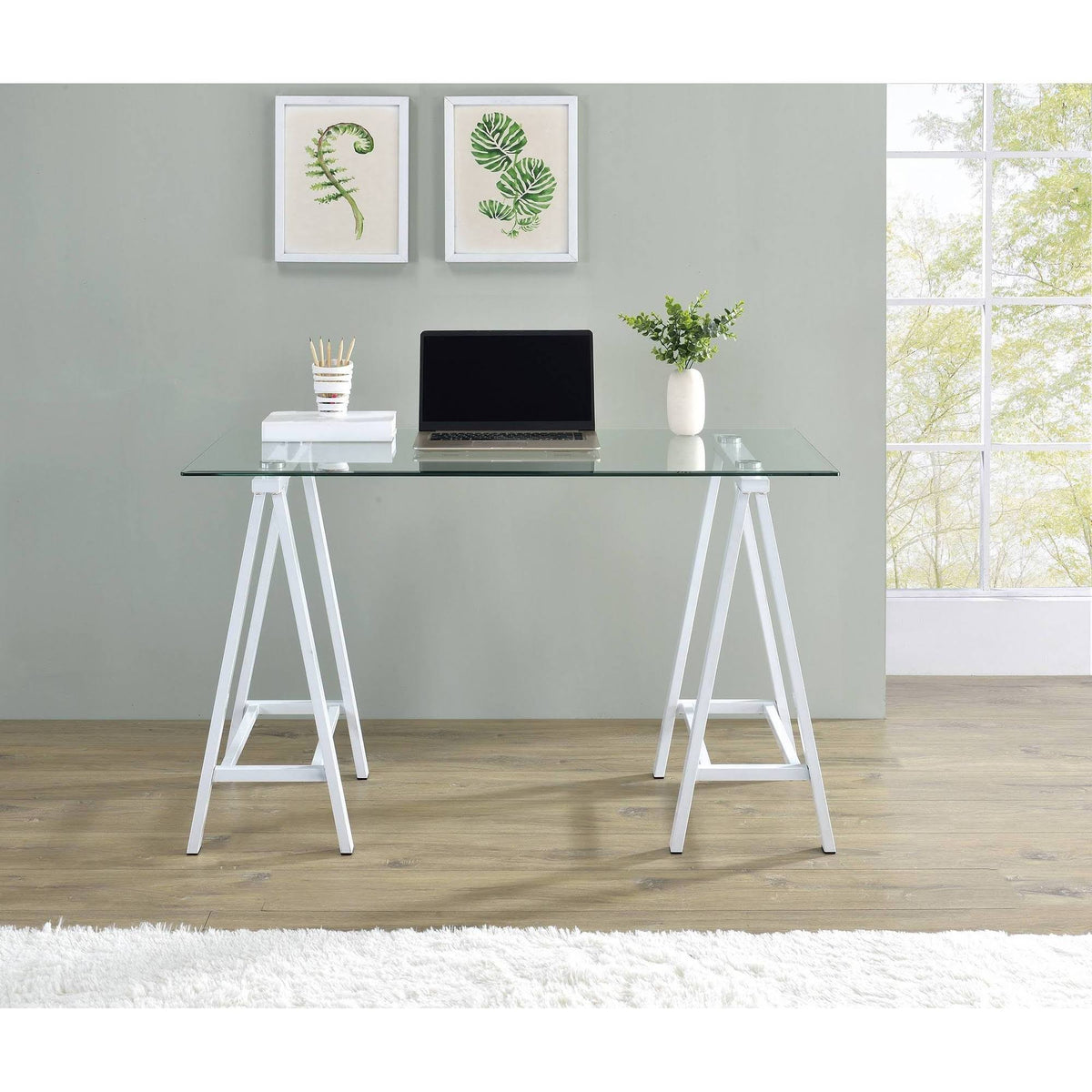 White Desk M345