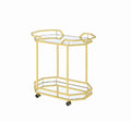 Brass Serving Cart Z64436