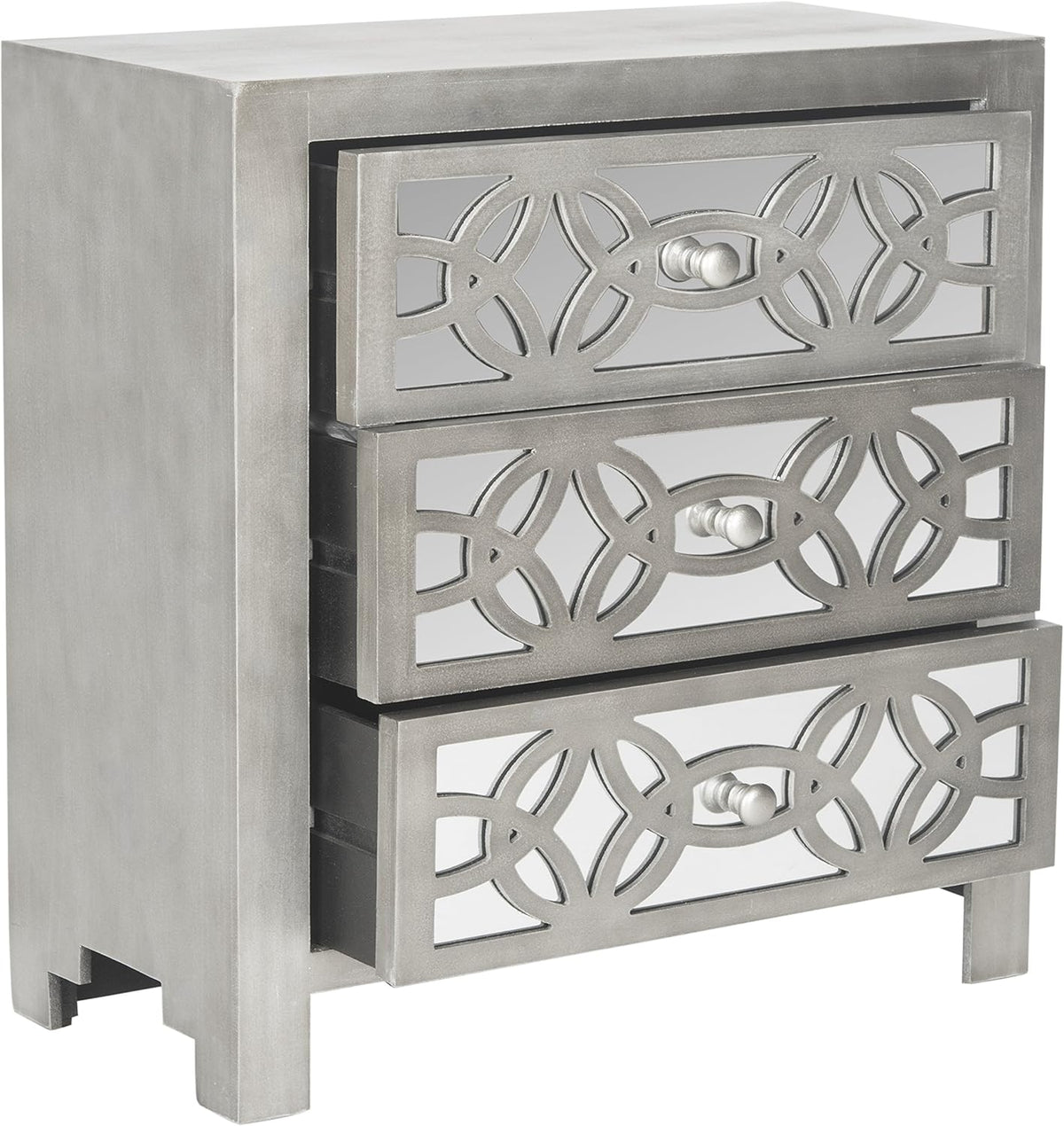 Grey 3 Drawer Chest K95950