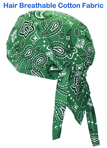 Cotton Skull Beanie Hat Bandana Motorcycle Dew Rag Hard Hats Liner Welder Chef Do Rags S5869
