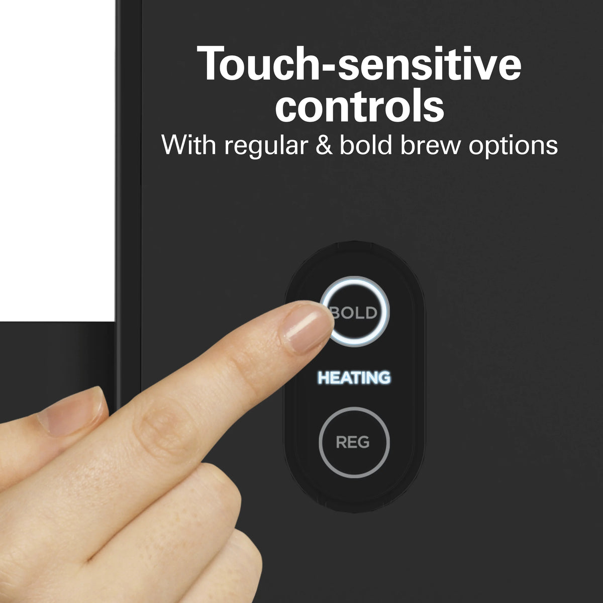 Dual Coffee Maker with Touch-Sensitive Controls K110210