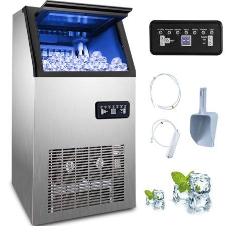 Stainless Steel Commercial Ice Maker 120lbs/24H with 29lbs Storage G454421