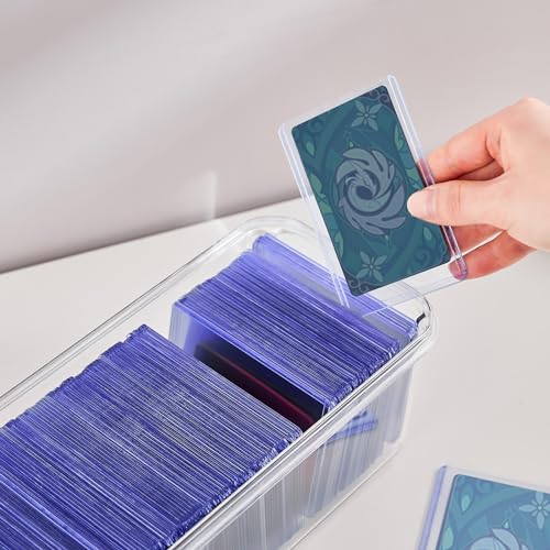2 Pack Trading Card Storage Box with 5 Dividers R942