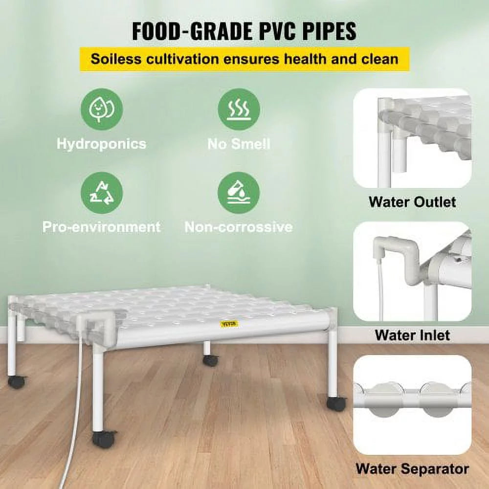Hydroponics Growing System with 72 Sites and Timer W151748