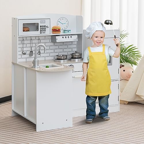 11-in-1 Wooden Toy Kitchen Set L30953