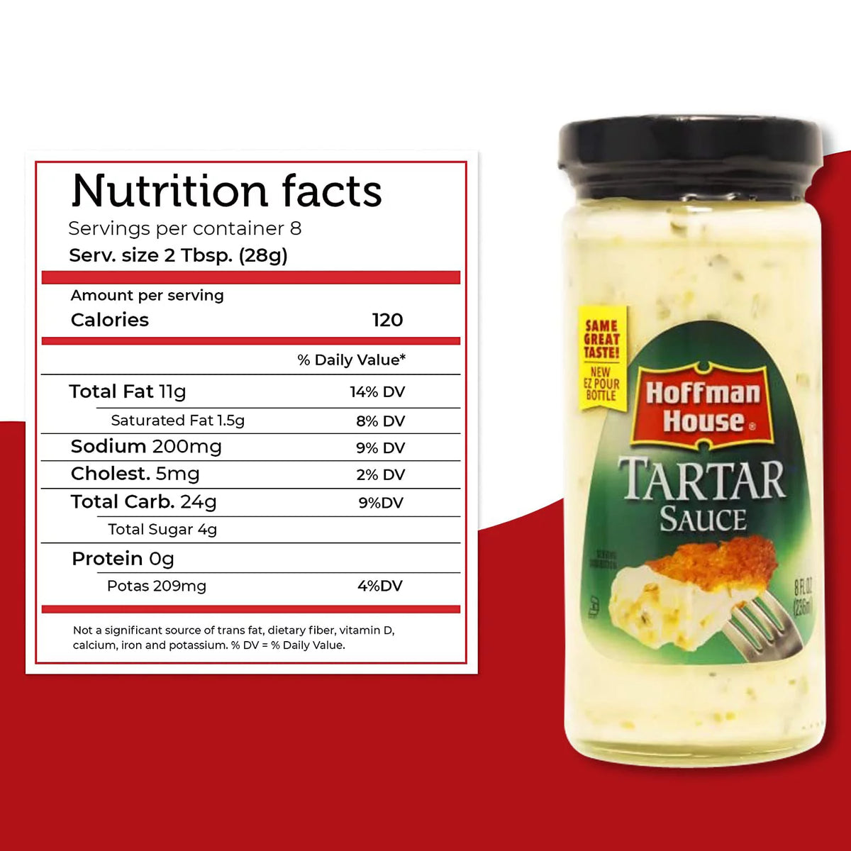 Tartar Sauce, 8 fl oz B715128
