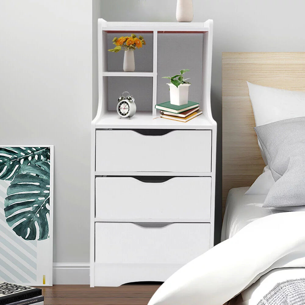 Modern 3 Drawer Nightstand Y239