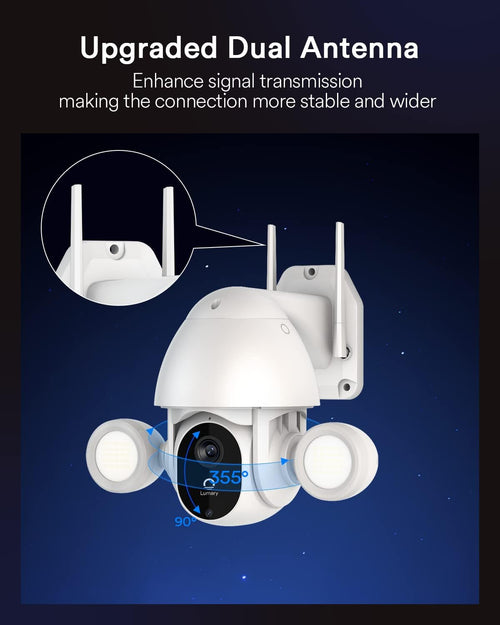2K Outdoor Security Camera with Color Night Vision A899071
