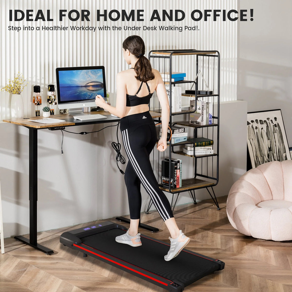 2.5HP Portable Electric Treadmill H597973