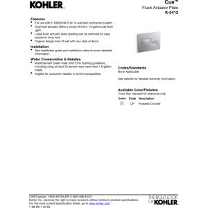 Brushed Nickel Trip Lever L124324