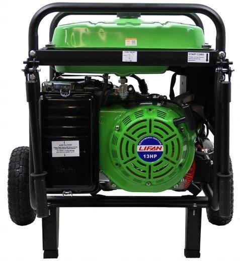 6,600w Gasoline Powered Electric Start Portable Generator S866033