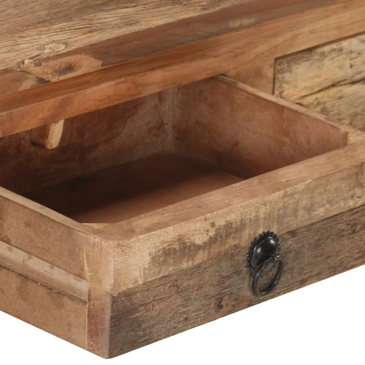 Solid Acacia and Reclaimed Wood Console Table J60966