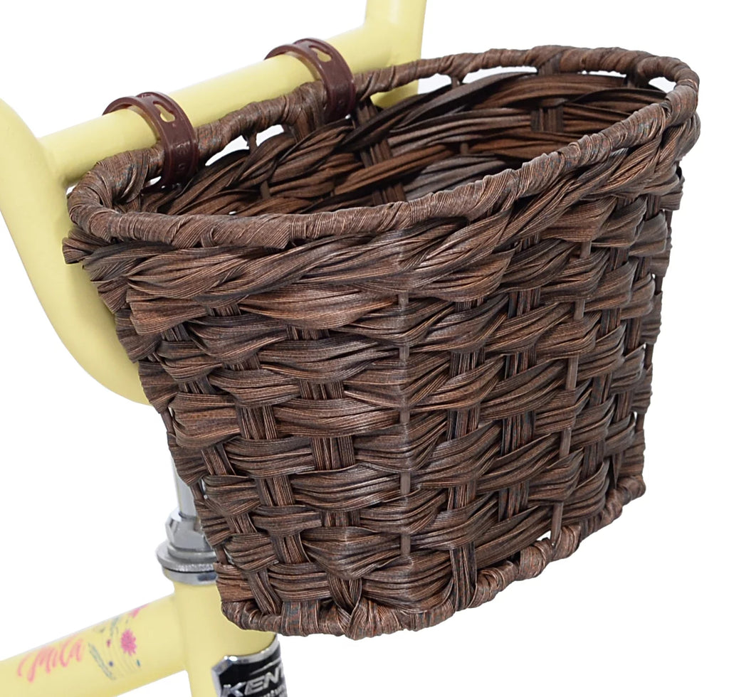12 in. Pink Girl's Child Bicycle with Front Basket H8128