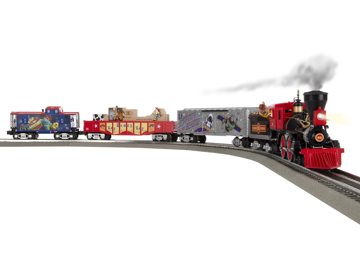 Electric O Gauge Model Train Set with Remote and Bluetooth Capability X2312