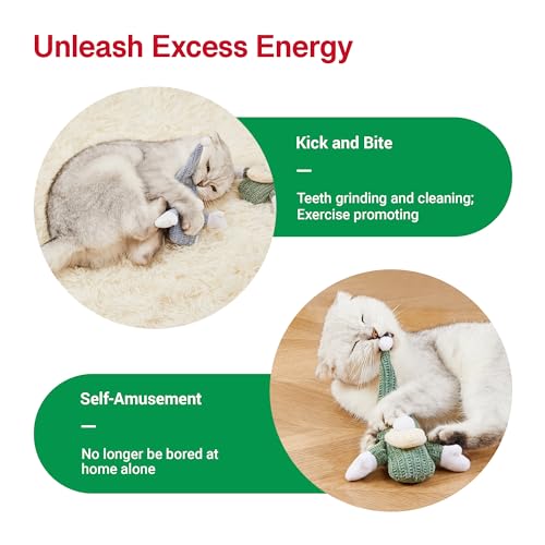 3 Pcs Catnip Crinkle Sound Cat Toys E20407