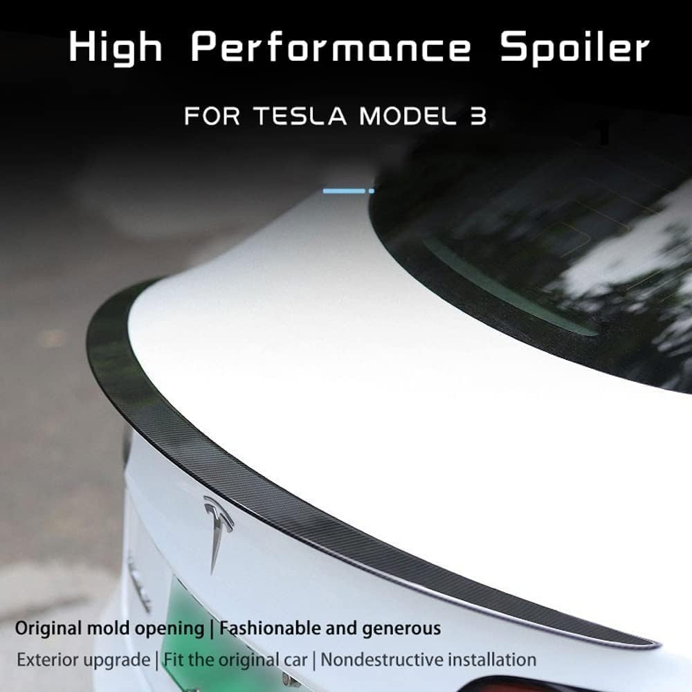 Carbon Fiber Rear Trunk Spoiler N60126