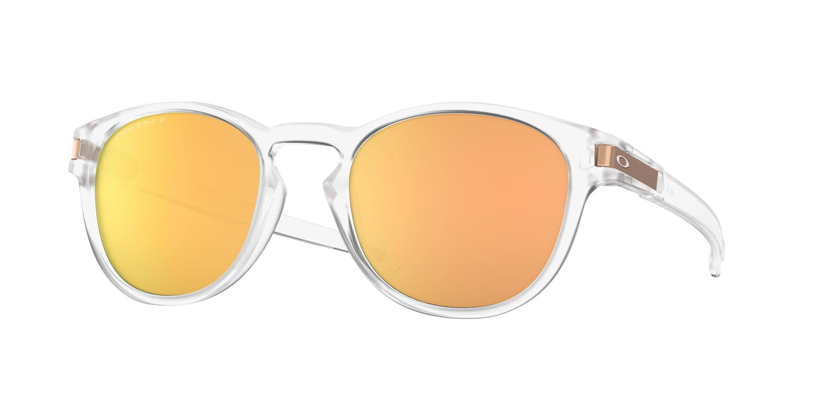 Matte Clear Prizm Rose Gold Polarized Sunglasses R677