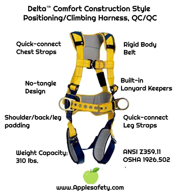 Construction Climbing Harness - Large A820