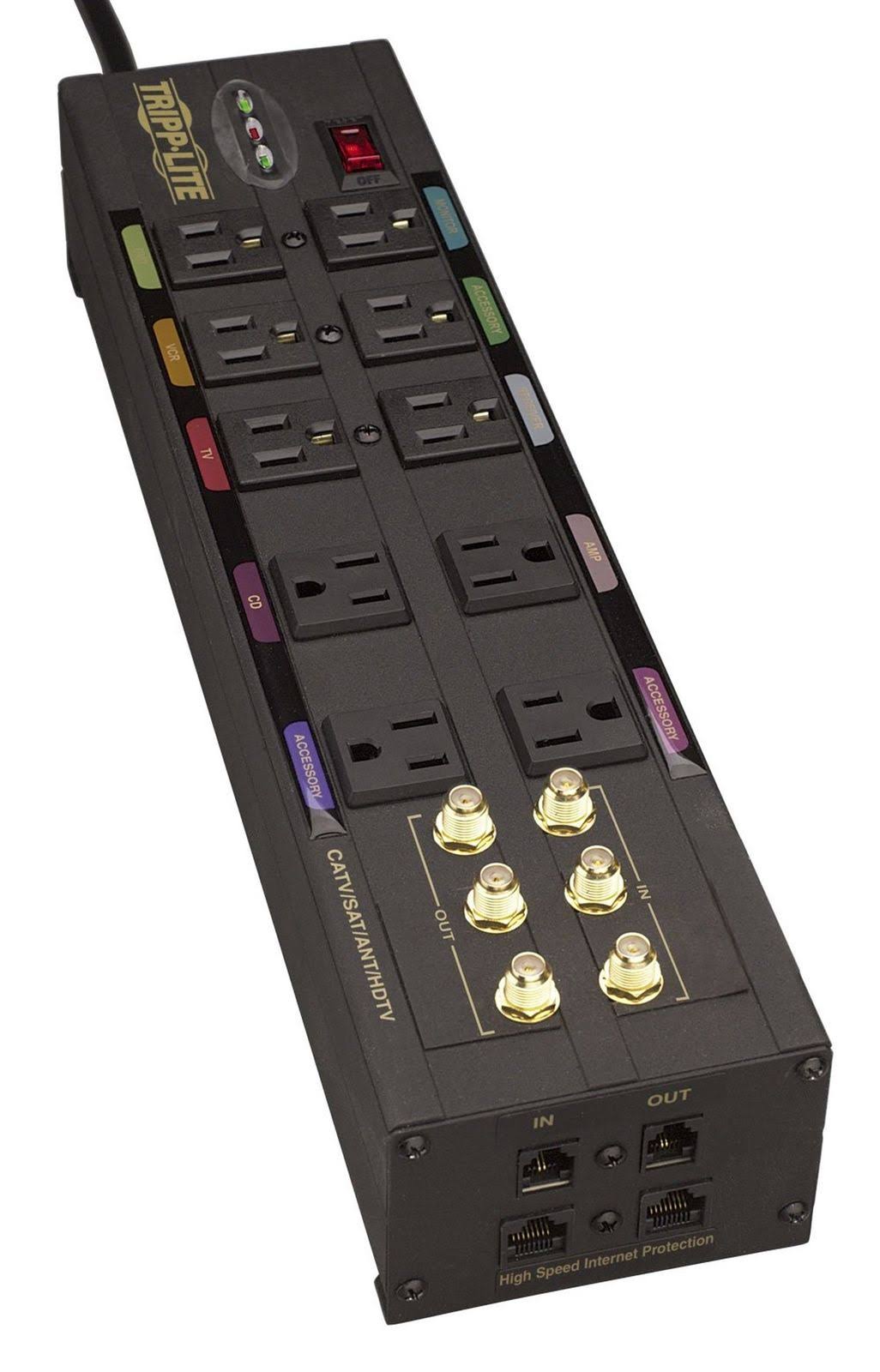 10 Outlet Isobar Surge Protector S9902