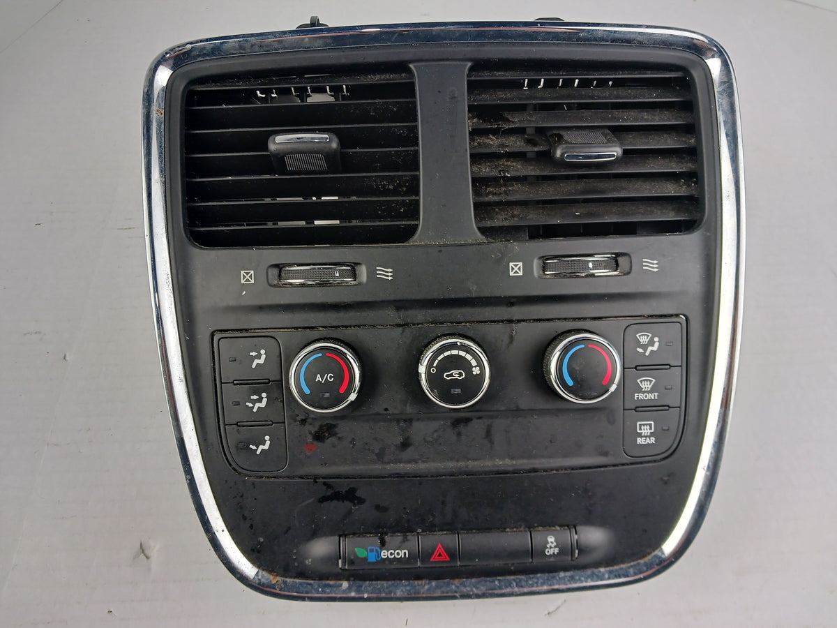 Pre-Owned Dodge Caravan HVAC Temperature Control Panel L8491