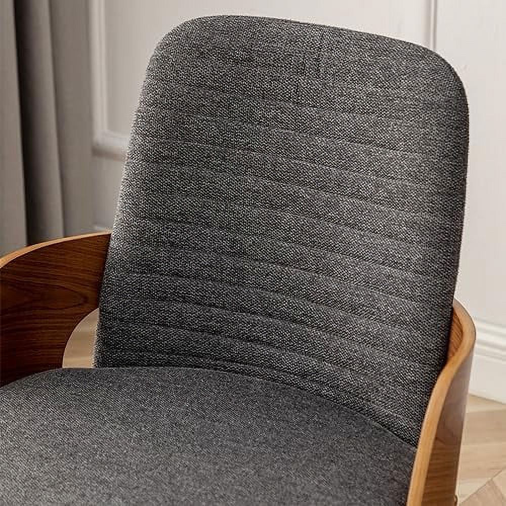 Dining Room Chairs Set of 2 Upholstered Faux Leather Metal Legs Armless W950142