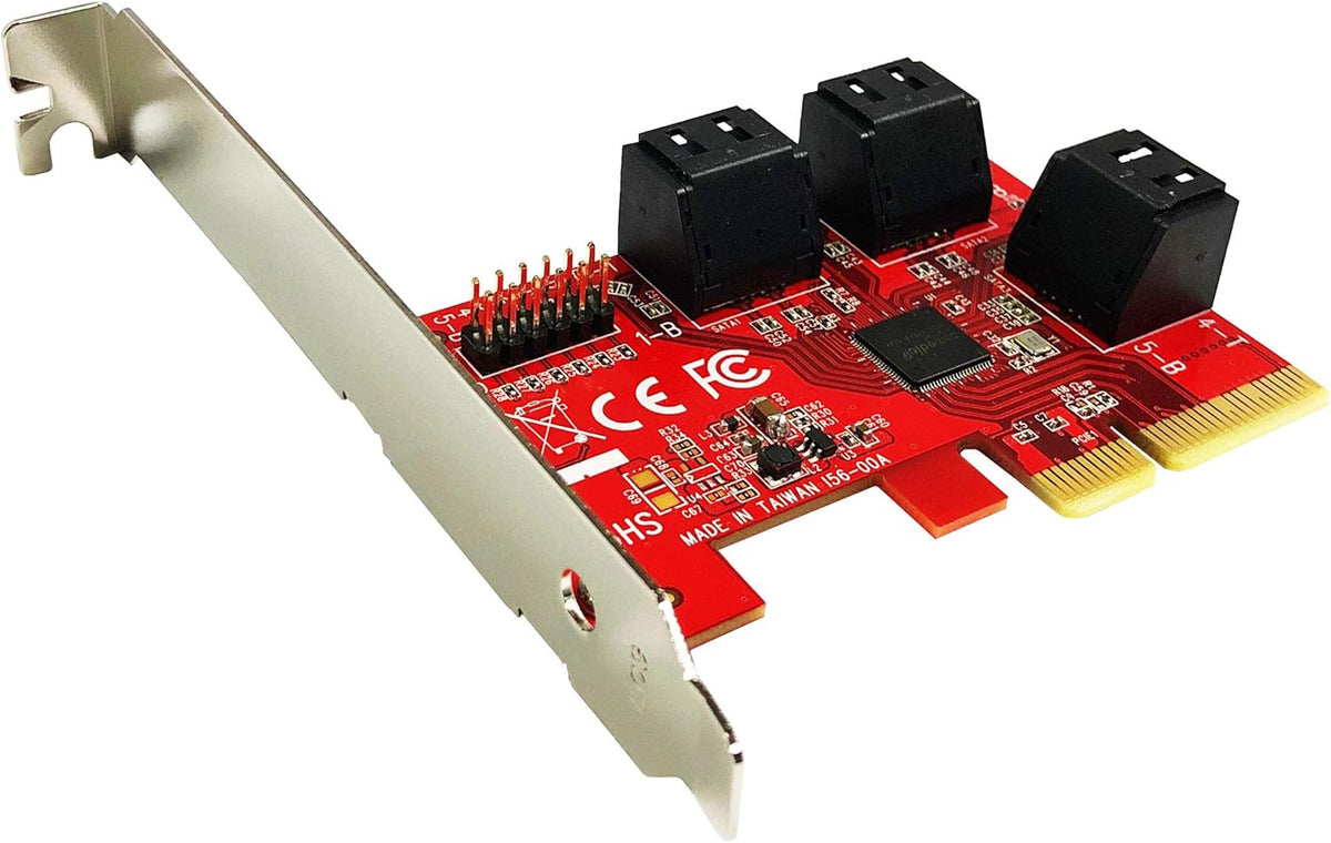 6-Port SATA 6G PCI Express x4 Host Adapter Card L3113