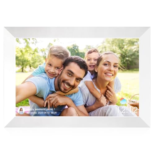 Black 10.1 Inch WiFi Digital Photo Frame with 32GB Storage T40299