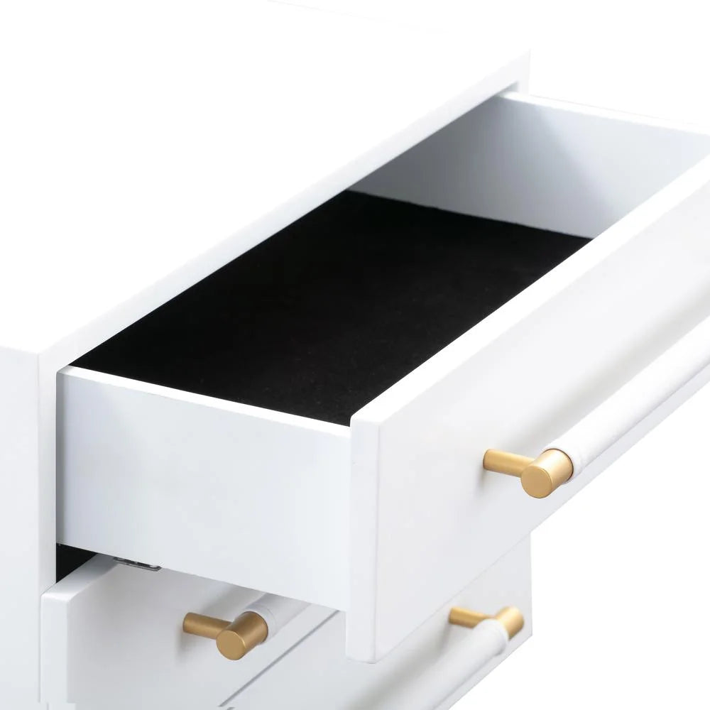 White Nightstand L6103