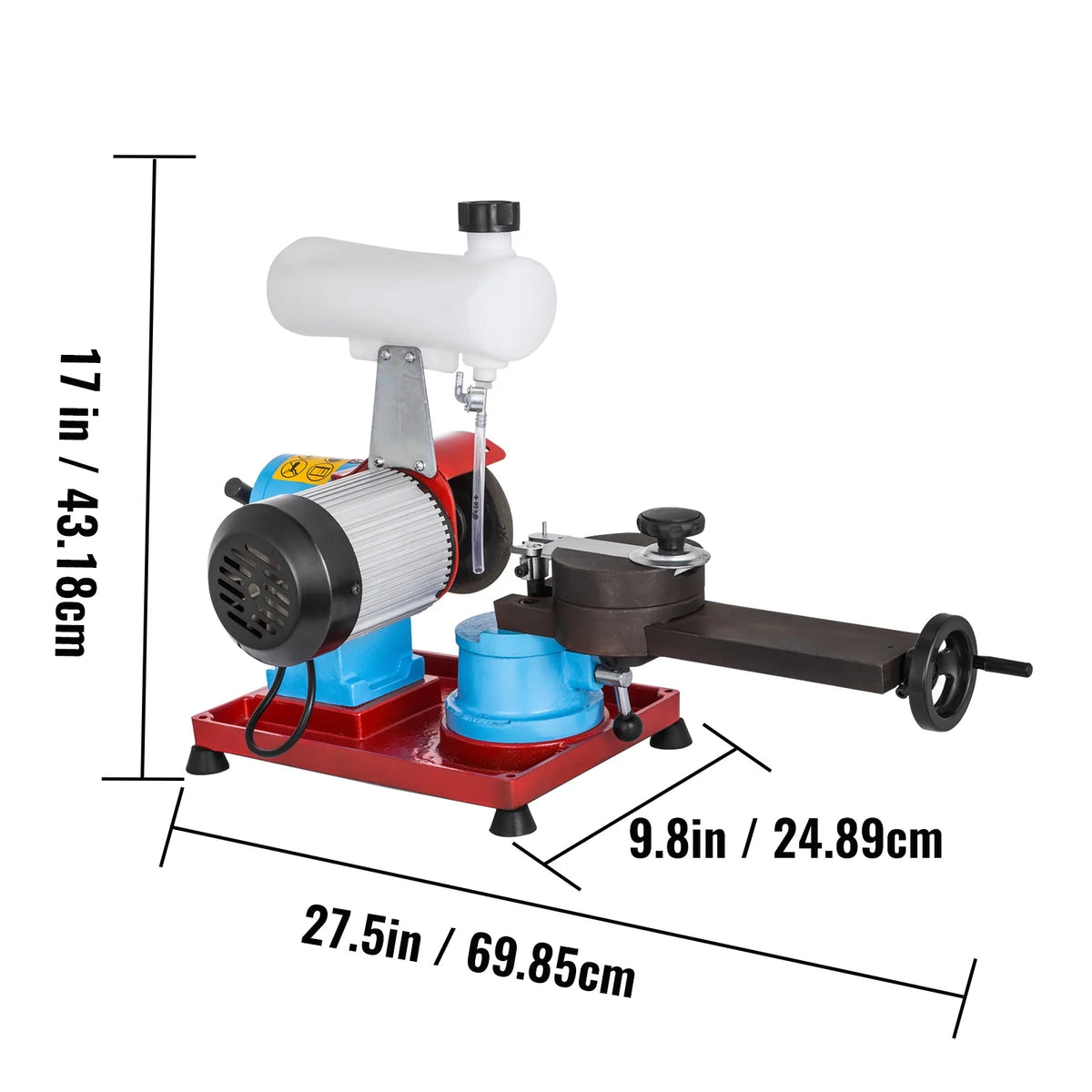 110V 370W Rotary Saw Blade Sharpener Machine with Water Tank I2408