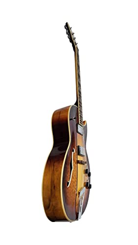 Natural Semi-Hollow-Body Electric Guitar S544