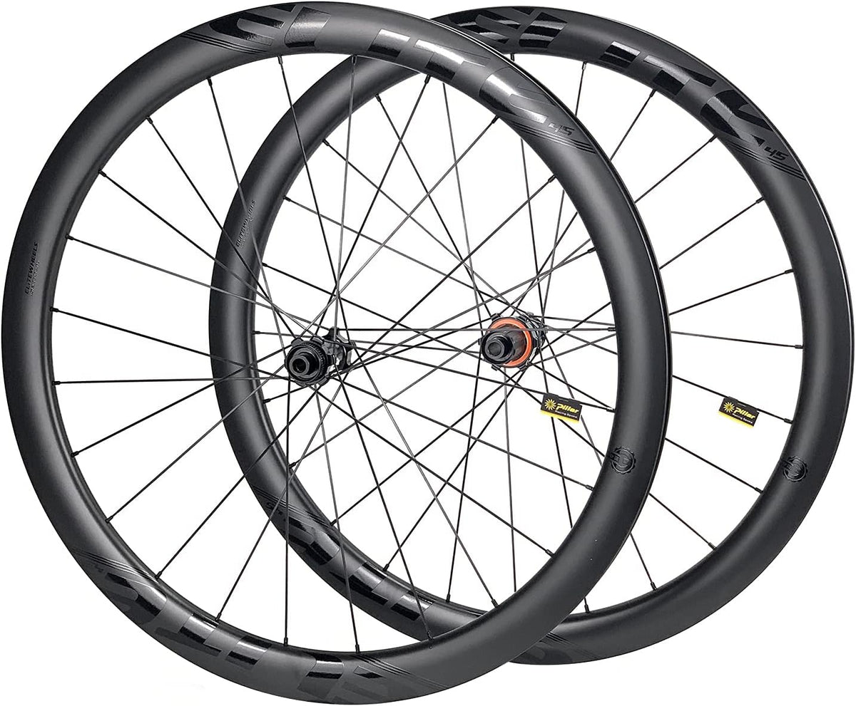 Carbon Fiber Disc Brake Road Bicycle Wheelset G1997