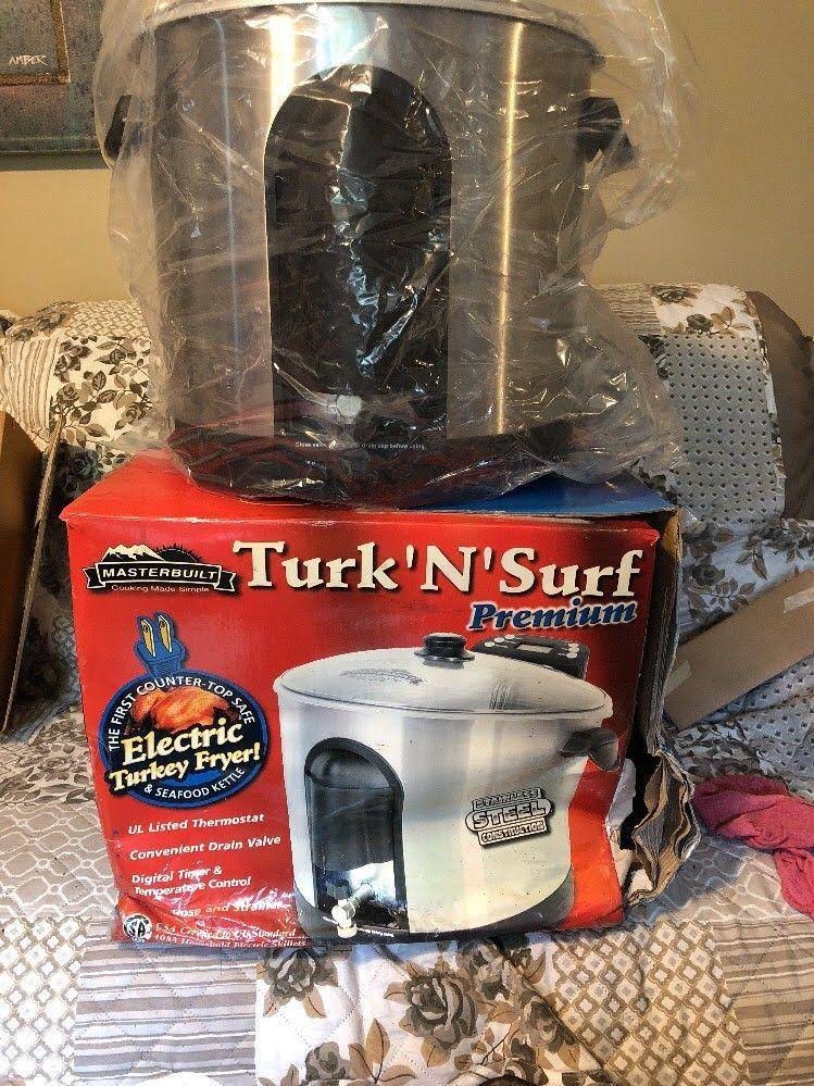 Turkey Fryer and Seafood Boiler Steamer D382301