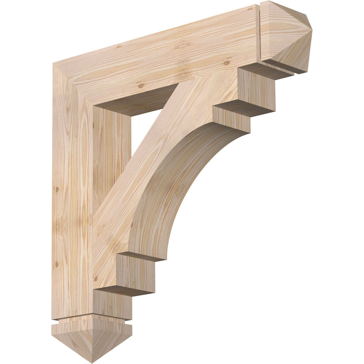 Douglas Fir Smooth Bracket V132