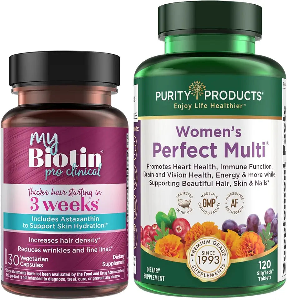 Biotin Astaxanthin Multivitamin Bundle W38485