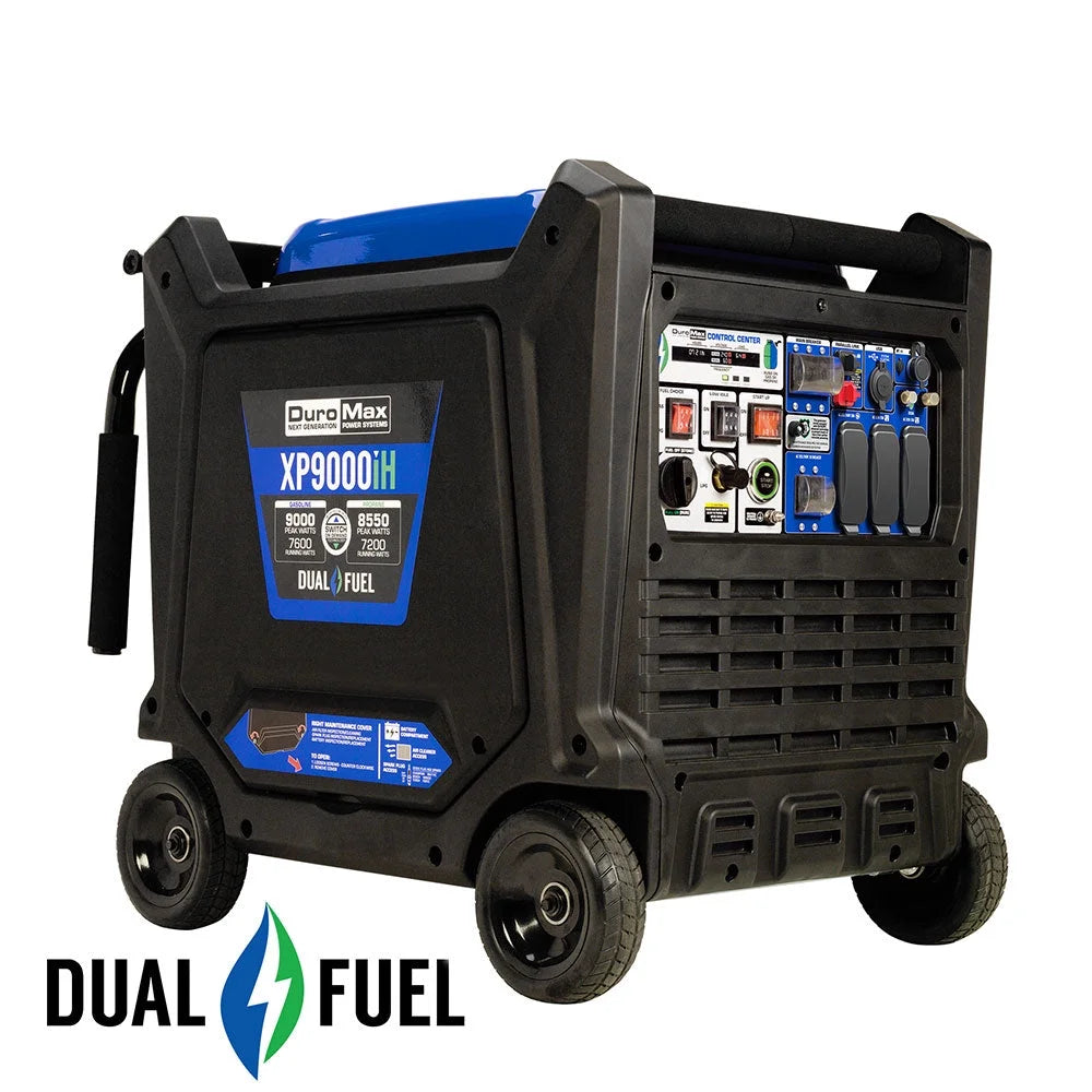 9000 Watt Dual Fuel Inverter Generator O772233
