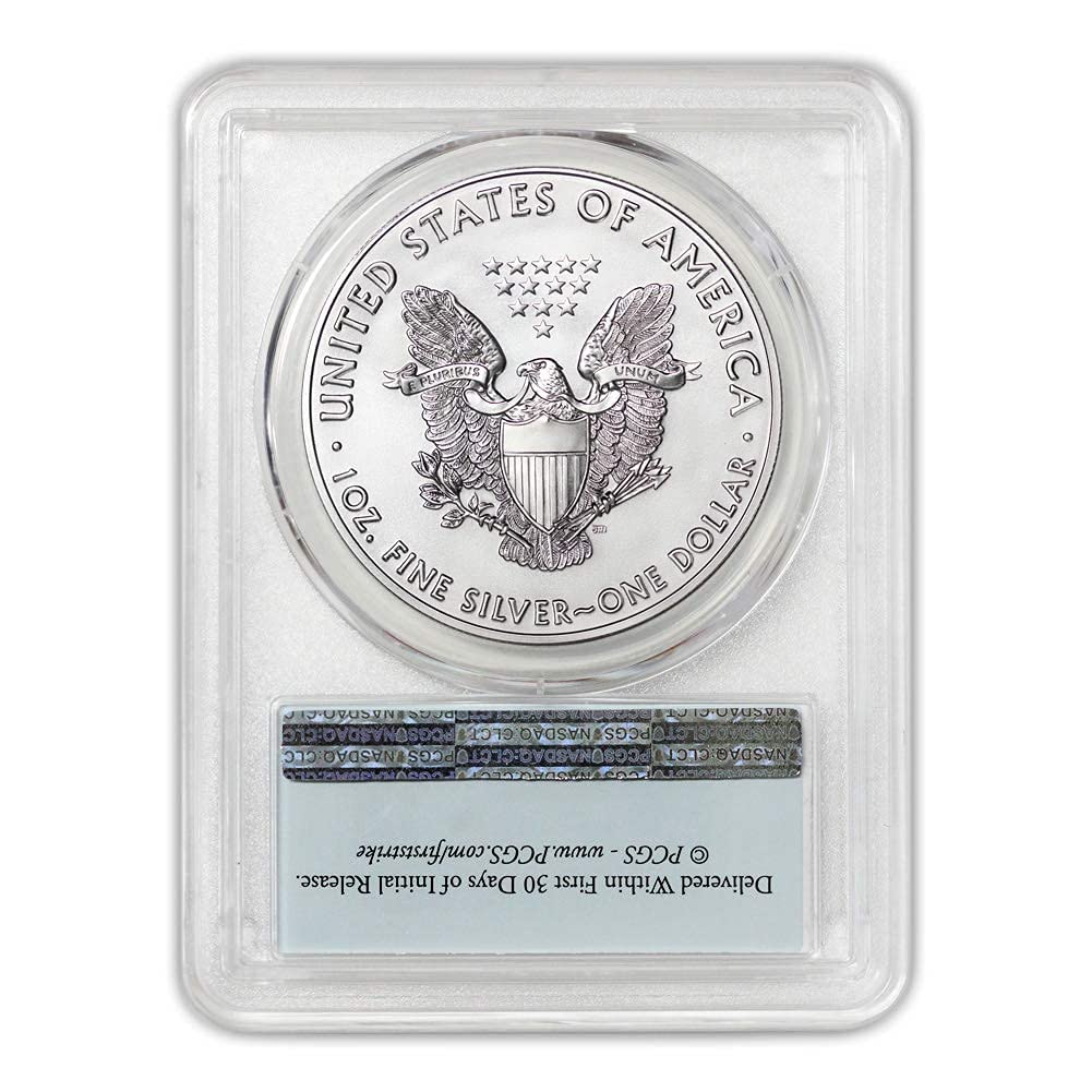 1 oz Silver American Eagle Coin MS-70 Type 1 Z23282