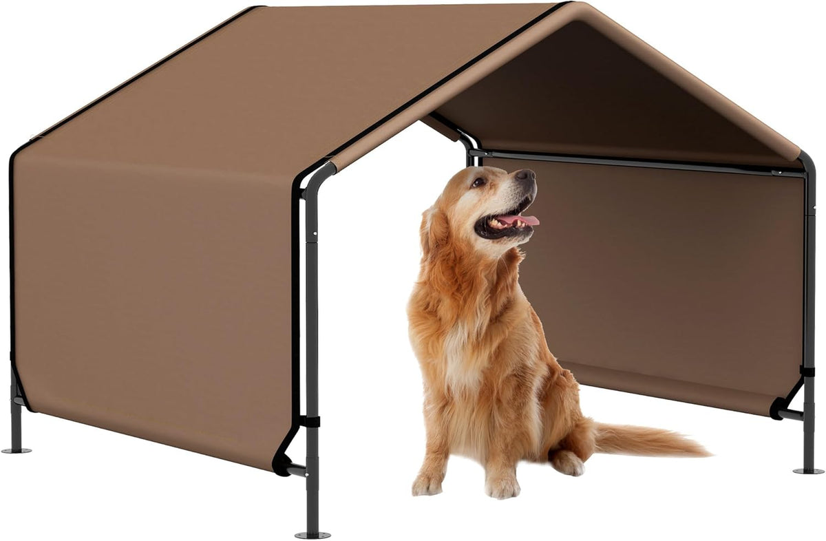 Brown Water Resistant Dog Tent X827