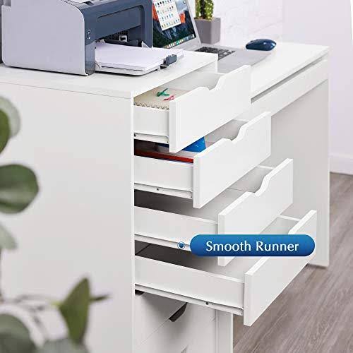 White 7 Drawer Wood Dresser J745764