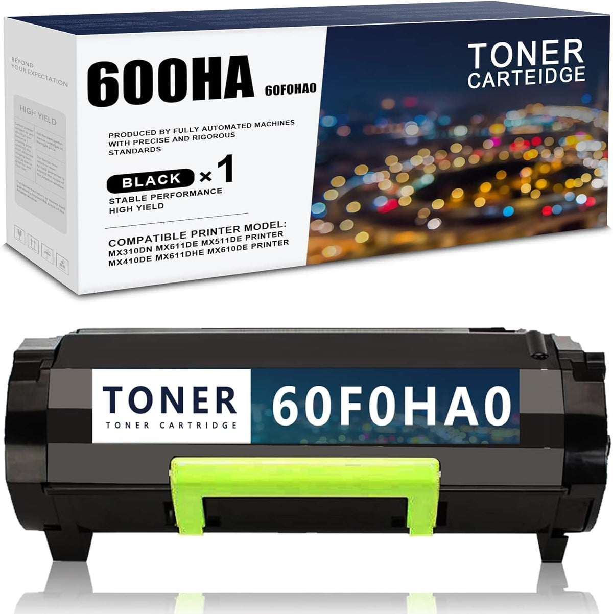 Black Compatible Toner Cartridge Replacement Q445762