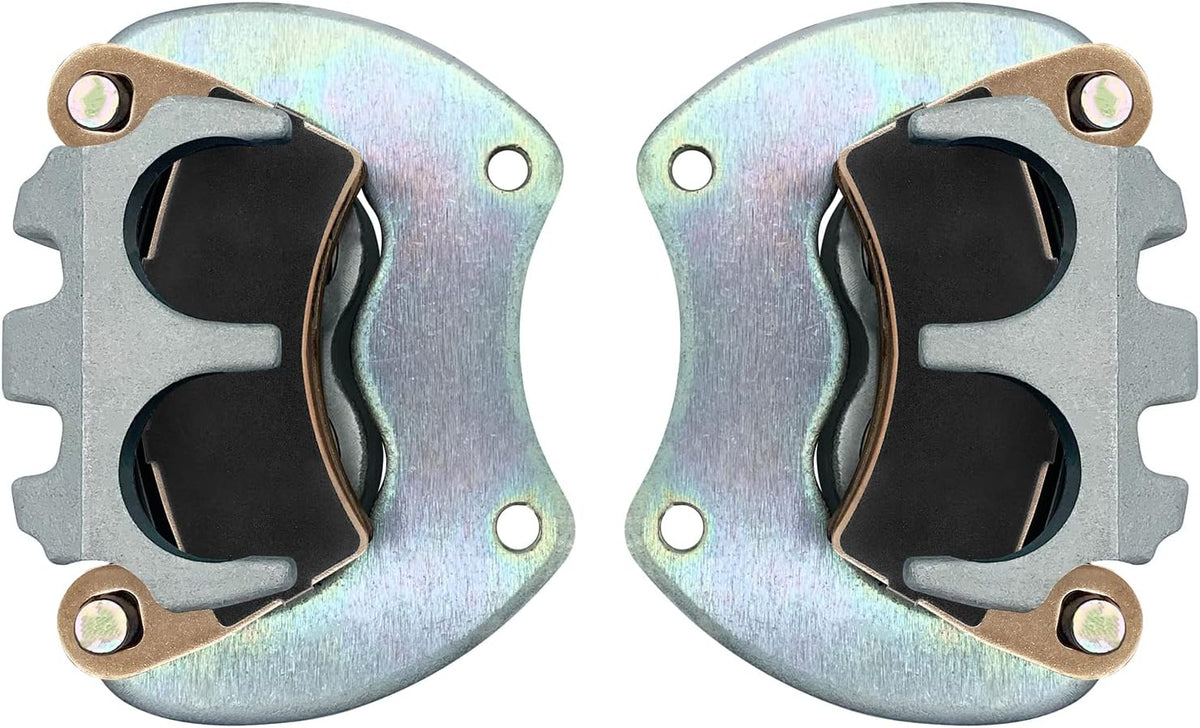 Left & Right Rear Brake Calipers & Pads Sintered for Polaris RZR XP 1000 RS1 Ranger-Crew-900 B894