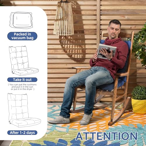 Burgundy High Back Chair Cushion E852